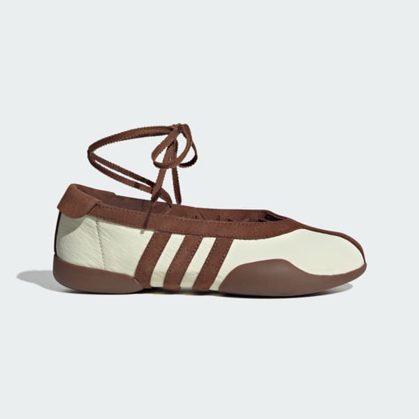 (Women) adidas Taekwondo Mei Shoes Cream White/Preloved Brown/Gold Metallic KK3239