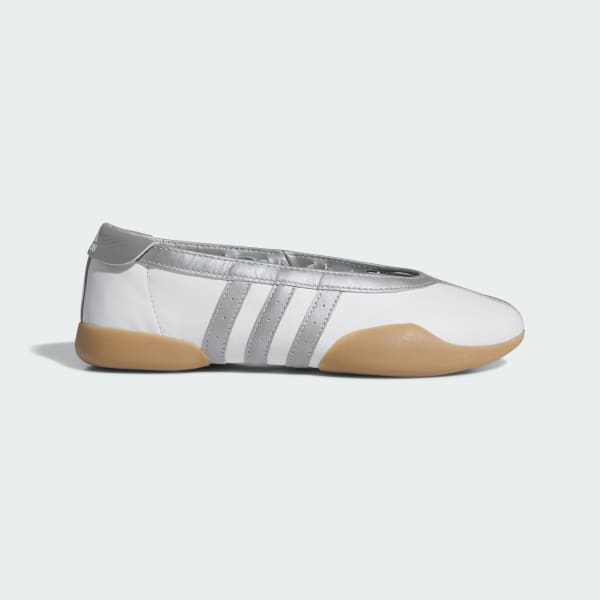 (Women) Adidas Taekwondo MEI Sneakers Cloud White/Silver Metallic/Gum JQ6438
