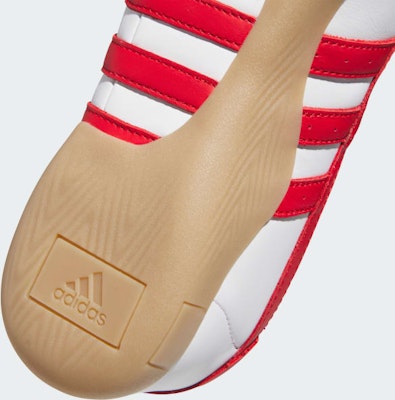(W) Adidas Taekwondo MEI Zapatillas Blanco/Scarlet/Goma JQ0960 2