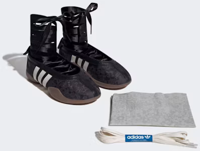 Lookbook (W) Adidas Taekwondo Mei Sneakers Zwart/Wit/Gom IH6916