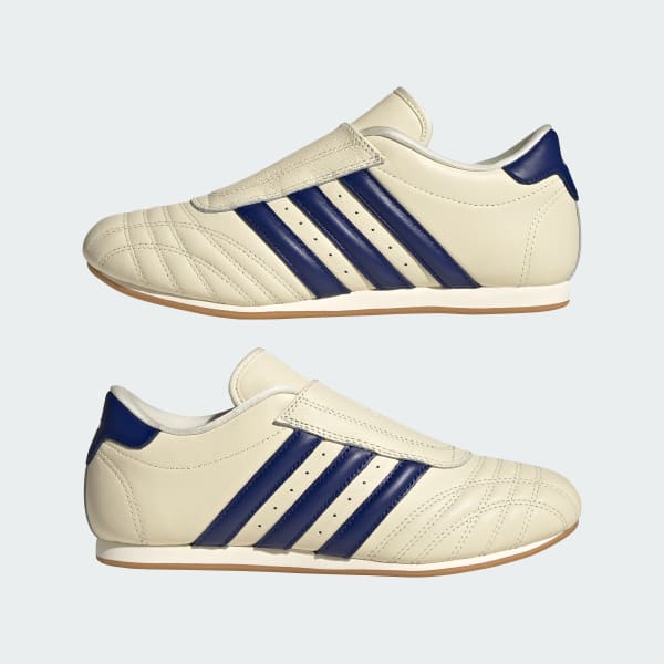 Sizing (W) Adidas Sepatu Taekwondo Cream White/Victory Blue/Gum JS4528