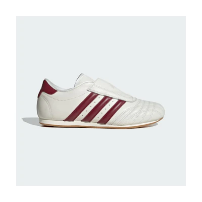 (W) Adidas Taekwondo Shoes Off White/Noble Maroon/Gum