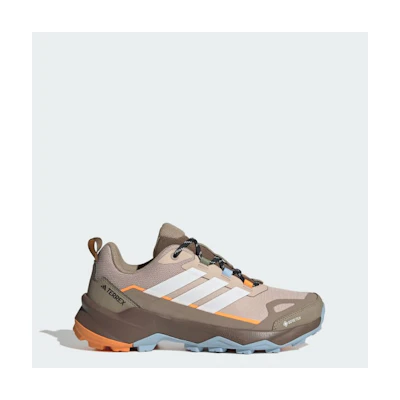 (W) Adidas Tarex Skychaser AX5 GTX Hiking Wonder Taupe/Off White/Glow Blue