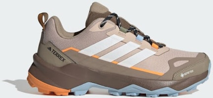 (Women) Adidas Tarex Skychaser AX5 GTX Hiking Wonder Taupe/Off White/Glow Blue HP7169 (Women) Adidas Tarex Skychaser AX5 GTX Hiking Wonder Taupe/Off White/Glow Blue HP7169
