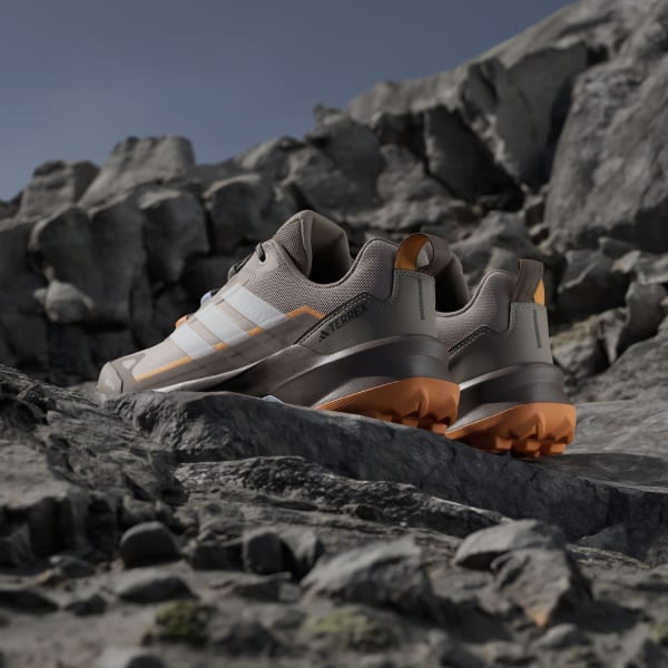 Sizing (W) Adidas Terrex Skychaser AX5 GTX Senderismo Taupe/Blanco/Glow Azul HP7169