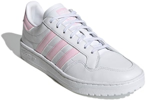 (女性)adidas Team Court '白色 清粉紅' FW5071 Lookbook (女性)adidas Team Court '白色 清粉紅' FW5071