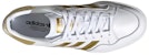 (W) adidas Team Court 'Putih Emas Metalik' EF6058