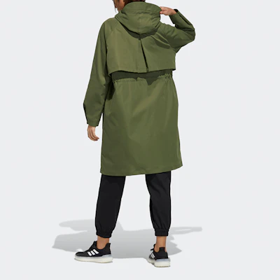 (Women) adidas Tech Jkt Long Fleece Lined Hooded Jacket Olive Green GP0632 Shop (Women) adidas Tech Jkt Long Fleece Lined Hooded Jacket Olive Green GP0632
