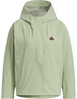 (Women) adidas Tech Rain Jacket Waterproof Windproof Hoodie in Tent Green JJ1092 (Women) adidas Tech Rain Jacket Waterproof Windproof Hoodie in Tent Green JJ1092
