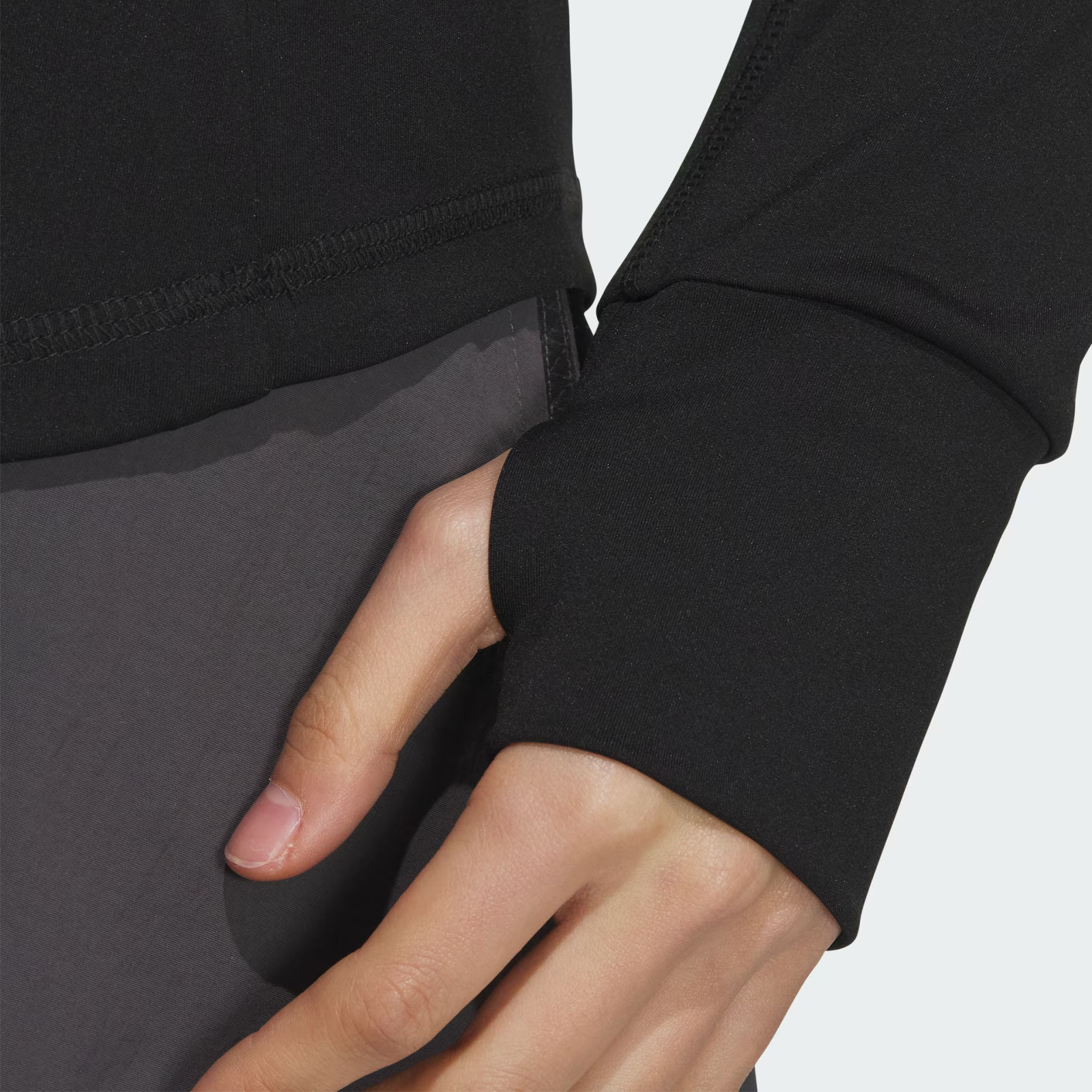 (Women) adidas Tech Slim Knit Jacket Black - Running, Gym, Yoga, Training Wear JJ1115 圖 6