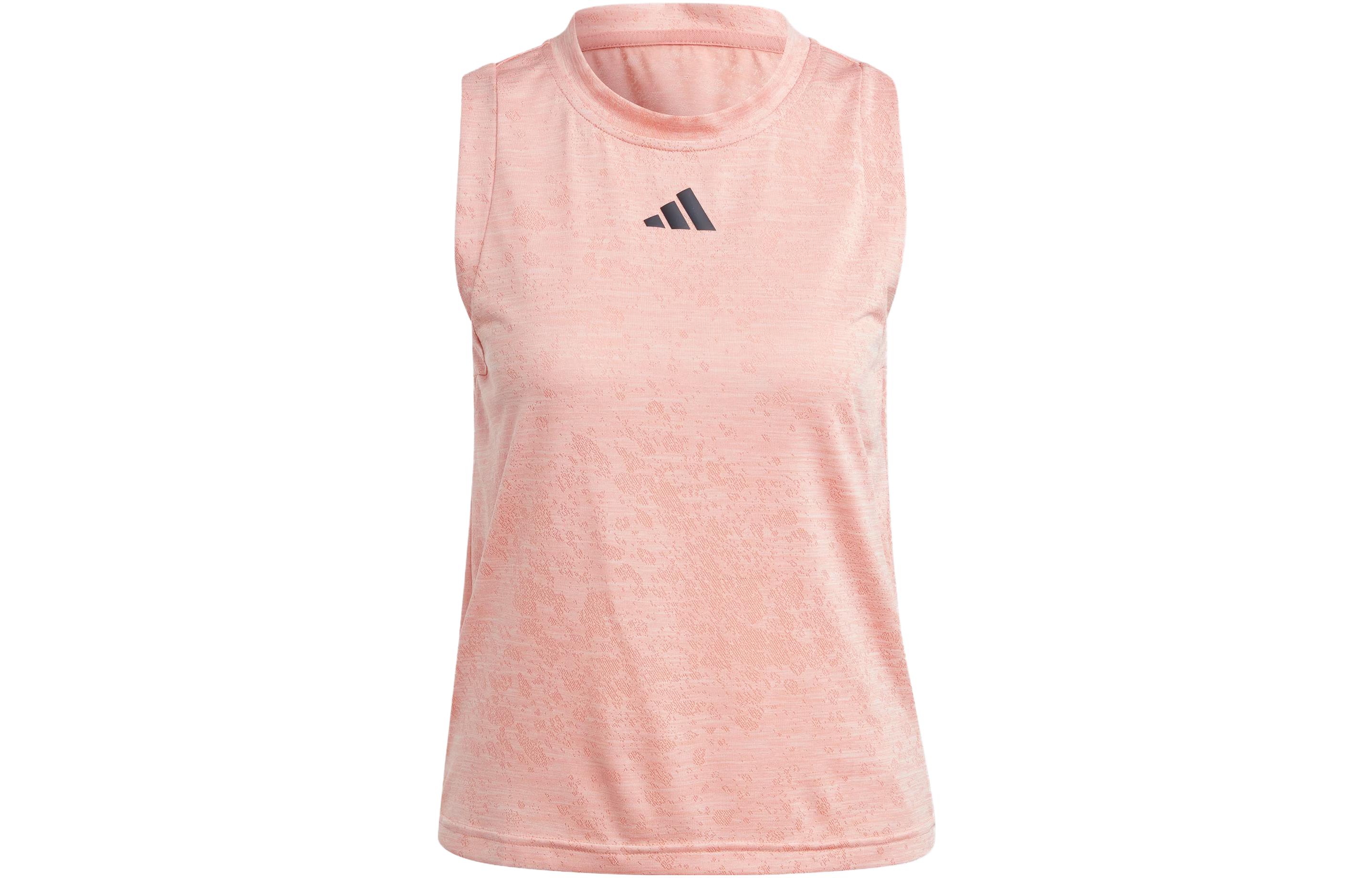 (Women) adidas Tennis Match Tank Top Sleeveless Summer Vest - Earth Brown. IA8333