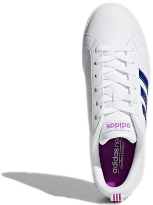 (Women) Adidas Tennis Vs Advantage Shoes 'Cloud White Mystery Ink Shock Purple' BB9620 Purchase (Women) Adidas Tennis Vs Advantage Shoes 'Cloud White Mystery Ink Shock Purple' BB9620