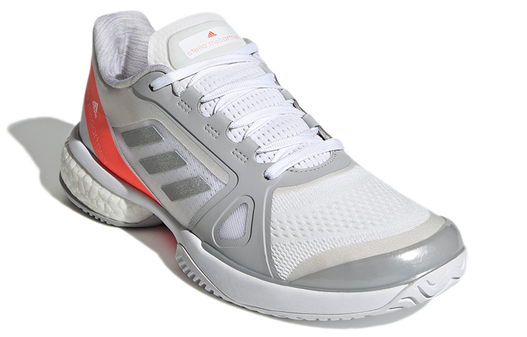 Lookbook Stella McCartney x adidas 網球 女款 白灰橙