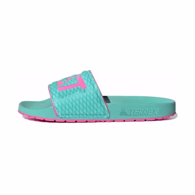 (W) adidas Terrex Adilette 'Acid Mint Screaming Pink'