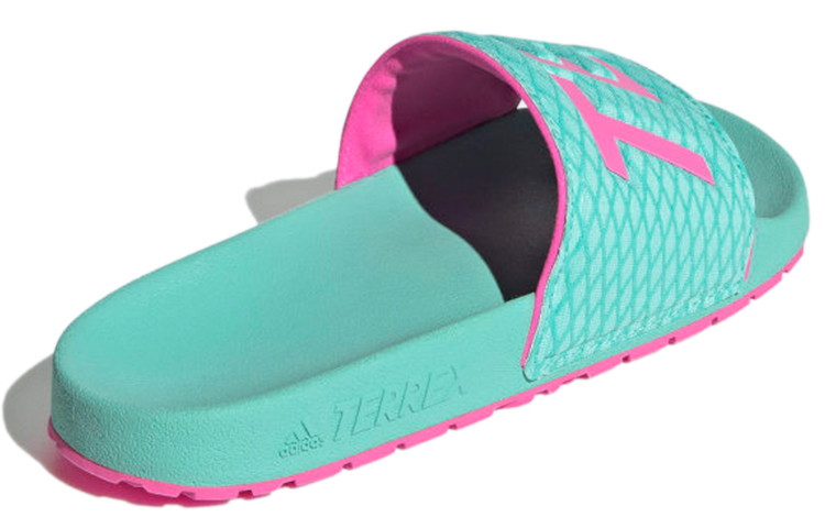 Shop (W) adidas Terrex Adilette 'Menta Ácida y Rosa Chillón' FX4606