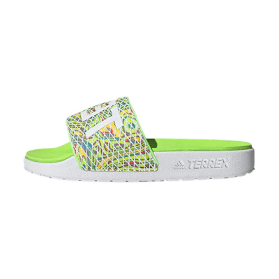 (W) adidas Terrex Adilette Bold 'Fluorescent Green'
