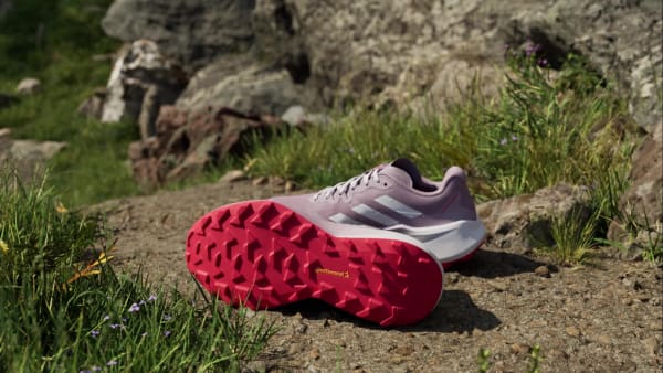 Order (W) adidas Terrex Agravic 3 Kasut Larian Jejak Preloved Fig/Cloud White/Pure Ruby JP9799