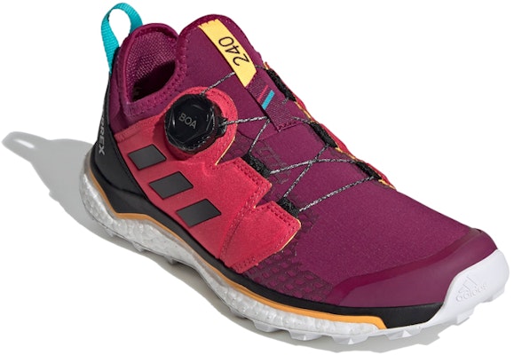 (Women) adidas Terrex Agravic Boa Trail Running 'Purple Pink White' FV2477 Lookbook (Women) adidas Terrex Agravic Boa Trail Running 'Purple Pink White' FV2477