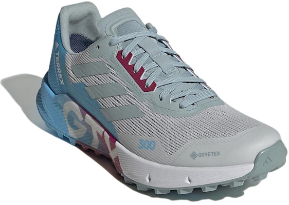 (W) adidas Terrex Agravic Flow 2.0 Gore-Tex 'Dash Grey Sky Rush' Sepatu Outdoor H03384 Lookbook (W) adidas Terrex Agravic Flow 2.0 Gore-Tex 'Dash Grey Sky Rush' Sepatu Outdoor H03384