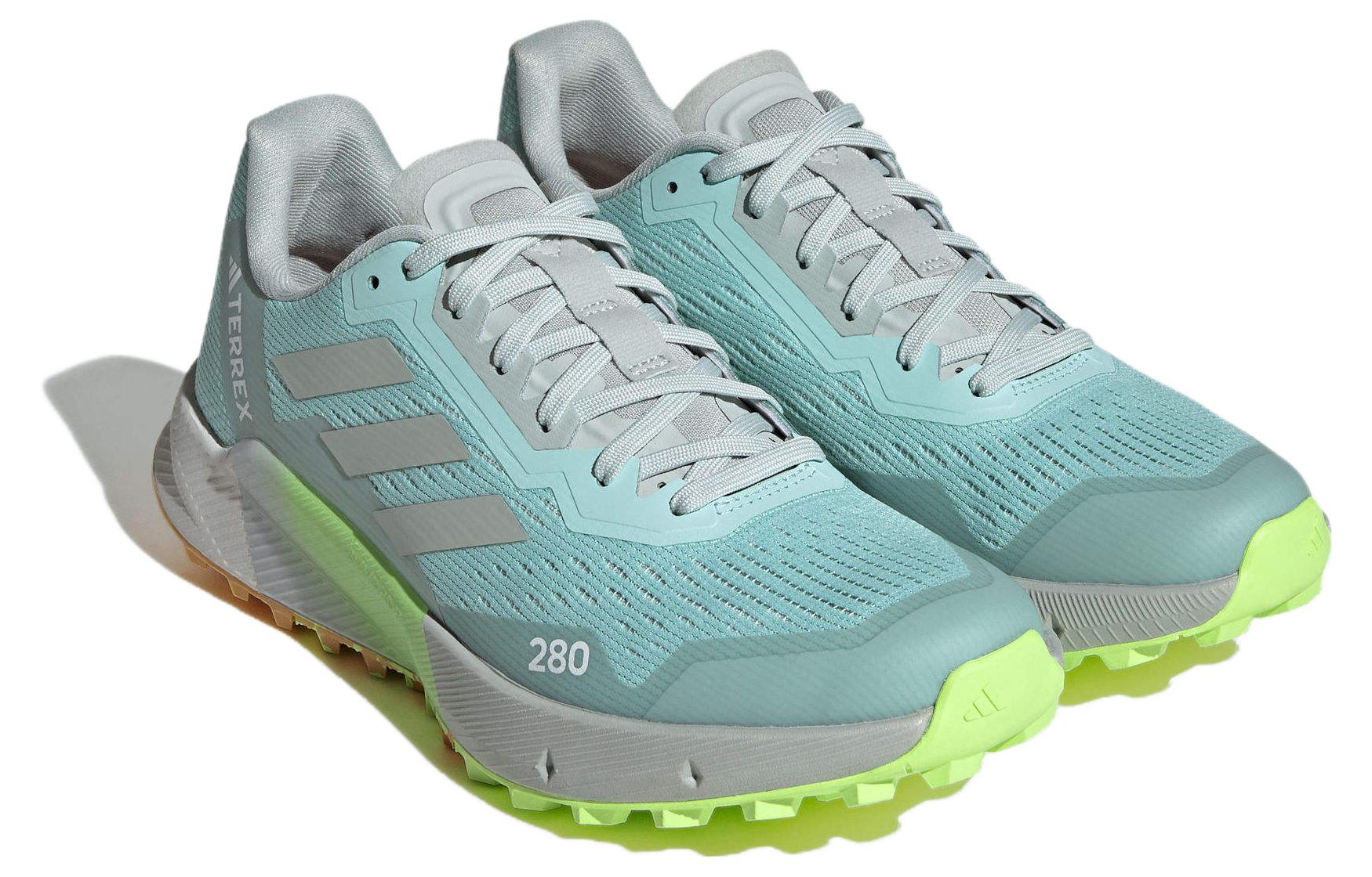 (W) adidas Terrex Agravic Flow 2.0 Trail Running 'Lake Green' 圖 3