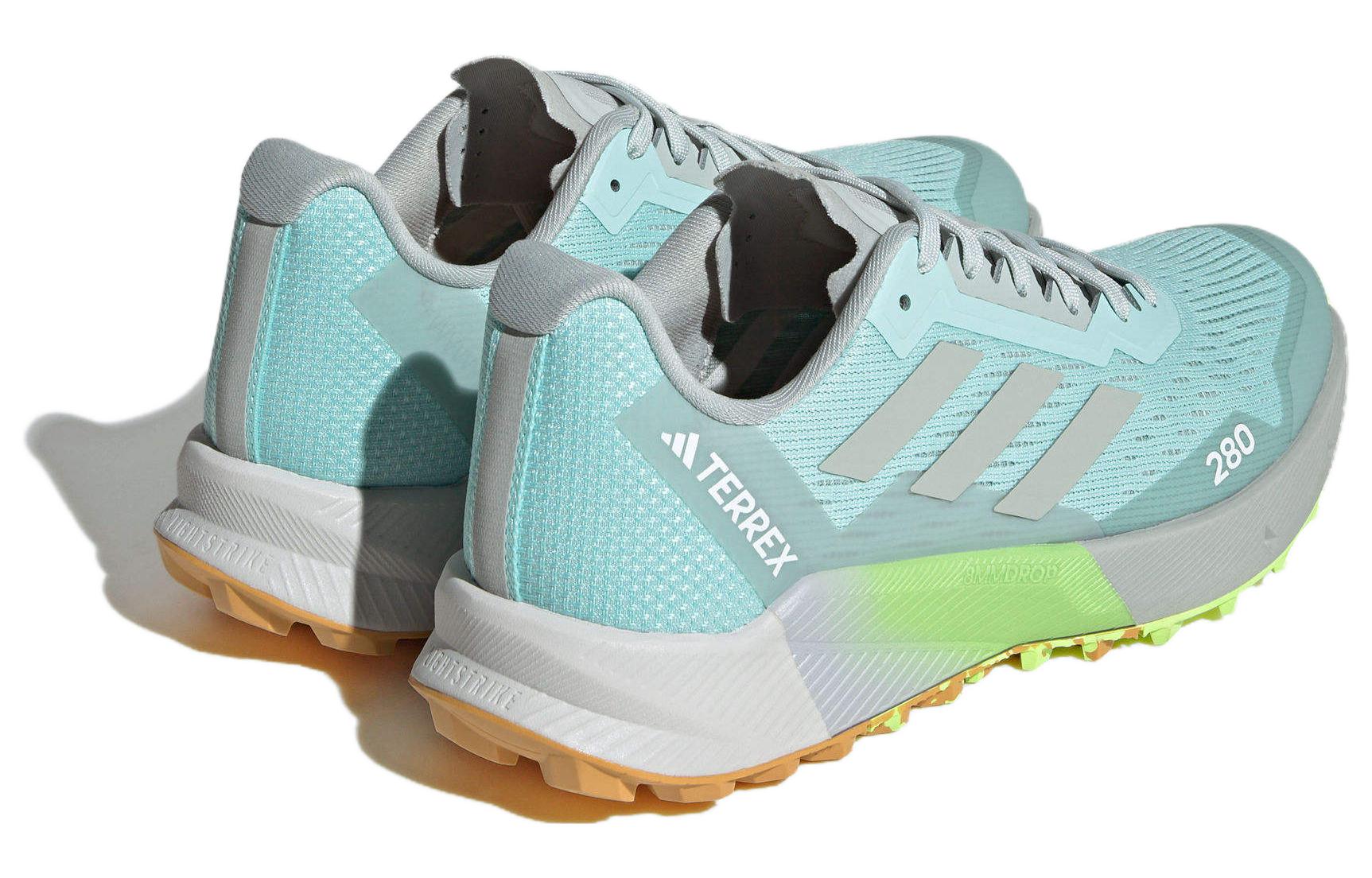 (W) adidas Terrex Agravic Flow 2.0 Trail Running 'Lake Green' 圖 4