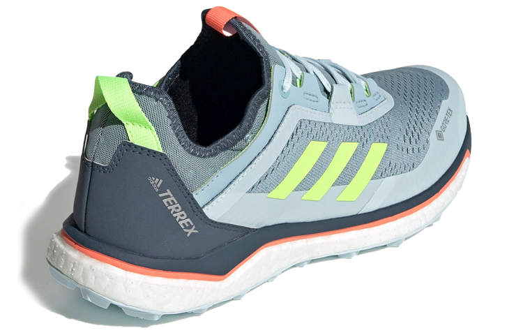 Shop adidas Terrex Agravic Flow Gore-Tex 女款 藍綠橙