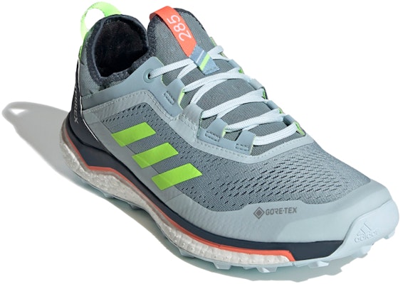 (W) adidas Terrex Agravic Flow Gore-Tex Biru/Hijau/Oren FV2482 Lookbook (W) adidas Terrex Agravic Flow Gore-Tex Biru/Hijau/Oren FV2482