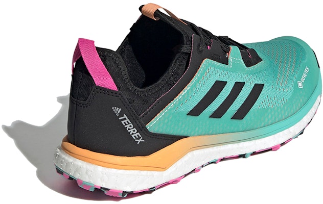 (W) adidas Terrex Agravic Flow Gore-Tex Trail 'Hijau Hitam Jingga' FX6964 Shop (W) adidas Terrex Agravic Flow Gore-Tex Trail 'Hijau Hitam Jingga' FX6964