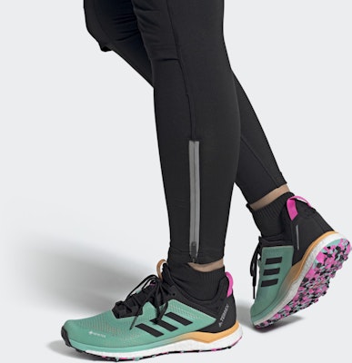(W) adidas Terrex Agravic Flow Gore-Tex Trail 'Hijau Hitam Jingga' FX6964 Sizing (W) adidas Terrex Agravic Flow Gore-Tex Trail 'Hijau Hitam Jingga' FX6964
