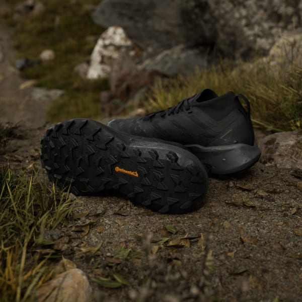 (W) Adidas TERREX Agravic GTX Trail Running Shoes Core Black/Core Black/Grey Six 圖 4