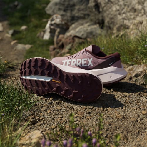 Shop (Women) adidas Terrex Agravic SL Trail Running Shoes Magic Mauve/Cloud White/Maroon KH8803