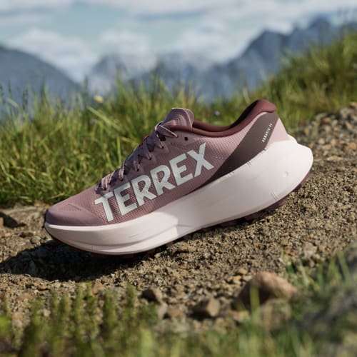 Sizing (Women) adidas Terrex Agravic SL Trail Running Shoes Magic Mauve/Cloud White/Maroon KH8803