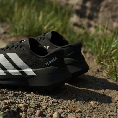 (W) Adidas Terrex Agravic SL 越野跑鞋 黑色/灰色/Core Black KH8804 1
