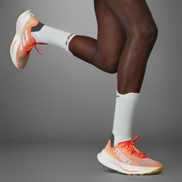 Shop (W) adidas Terrex Agravic Speed Ultra Trail Running Amber Tint/Blanco Cristal/Semi Spark IF6597