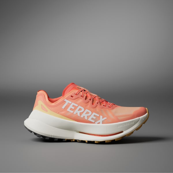Purchase (W) adidas Terrex Agravic Speed Ultra Trail Running Amber Tint/Blanco Cristal/Semi Spark IF6597