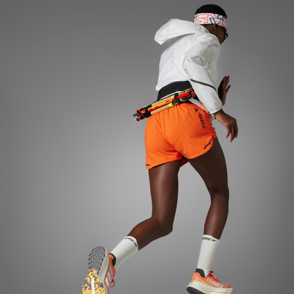 Sizing (W) adidas Terrex Agravic Speed Ultra Trail Running Amber Tint/Blanco Cristal/Semi Spark IF6597