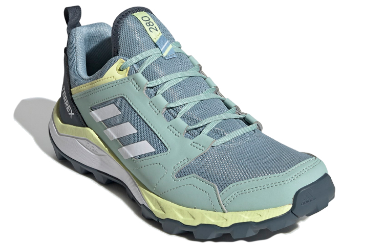 Lookbook (W) adidas Terrex Agravic TR Trail Gris/Blanc/Vert EF6889