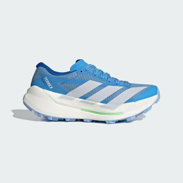 (Women) adidas Terrex Agravic TT Trail Running Shoes Blue Burst/Dash Grey/Lime Burst JR9112