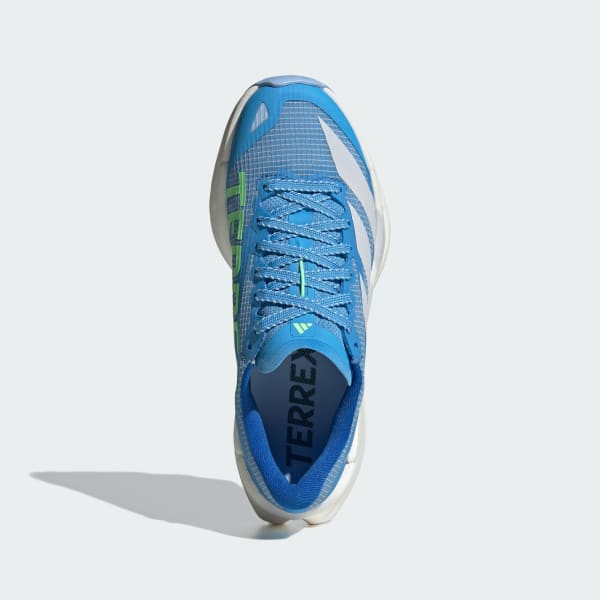 Order (W) adidas Terrex Agravic TT 越野跑鞋 藍色/灰色/萊姆綠 JR9112