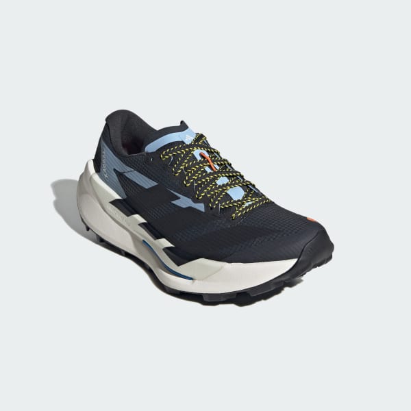 Shop (W) adidas Terrex Agravic TT 越野跑鞋 黑色/黑色/藍色 HP7012