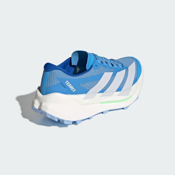 Purchase (W) adidas Terrex Agravic TT 越野跑鞋 藍色/灰色/萊姆綠 JR9112