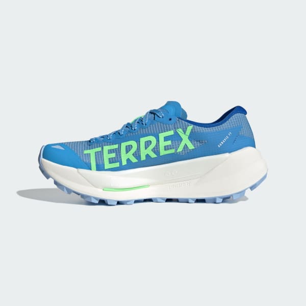 Details for (W) adidas Terrex Agravic TT 越野跑鞋 藍色/灰色/萊姆綠 JR9112