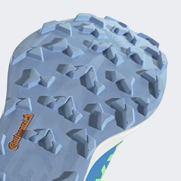 Cheap (W) adidas Terrex Agravic TT 越野跑鞋 藍色/灰色/萊姆綠 JR9112