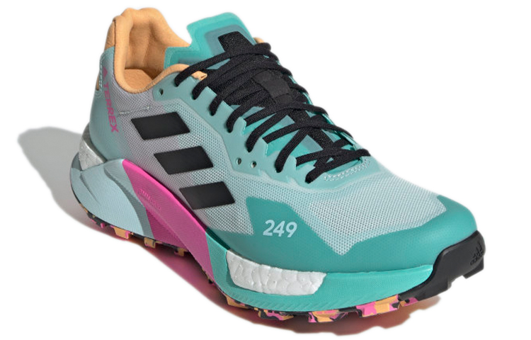 Order 愛迪達 Terrex Agravic Ultra 越野跑舒適耐磨低幫運動鞋 女款 藍色