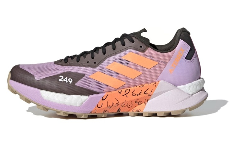 (Women) adidas Terrex Agravic Ultra Bca Trail Bliss Lilac Beam Orange Pulse Magenta GZ1918