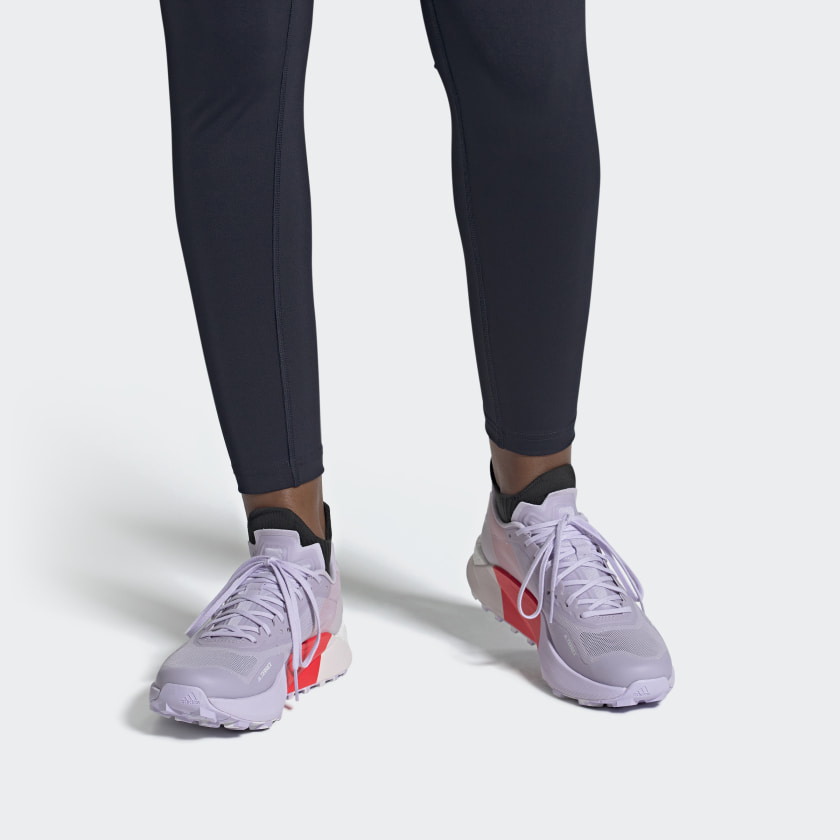 Sizing (W) adidas Terrex Agravic Ultra Trail 'Ungu Lembayung Solar Merah' S42735