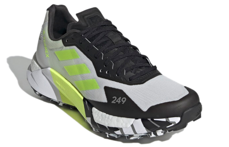 Lookbook (W) 아디다스 테렉스 아그라빅 울트라 트레일 '화이트 솔라 옐로우' FY7660