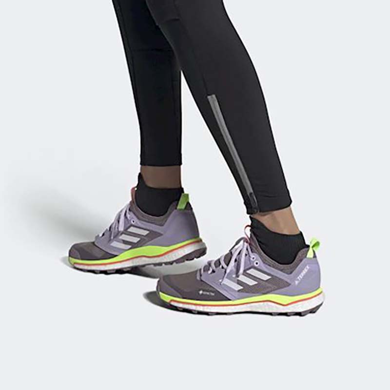 Sizing (W) 아디다스 테렉스 아그라빅 XT 고어텍스 '퍼플그린' EF2161