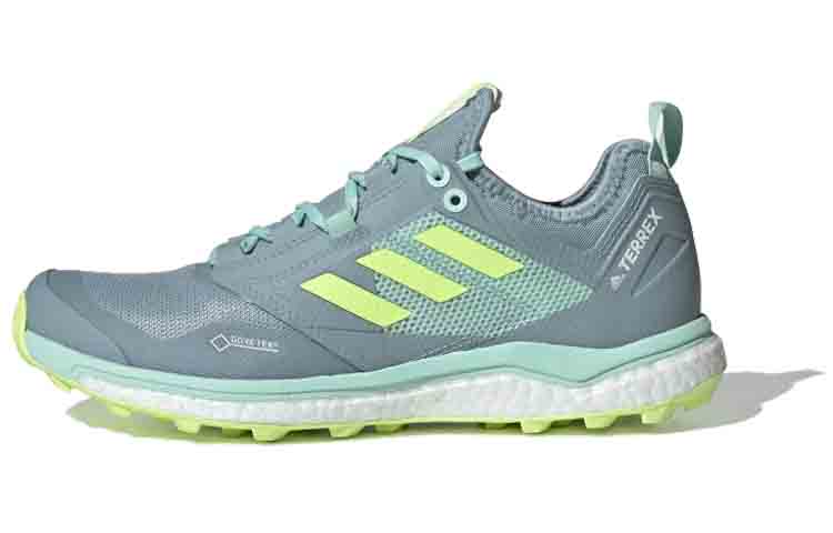 (Women) adidas Terrex Agravic XT GTX Ash Grey/Hi-res Yellow/Clear Mint BC0452