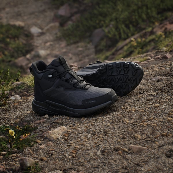 Cheap (W) 阿迪达斯Terrex Anylander Climawarm+徒步鞋 碳黑/核心黑/灰六 JH8777